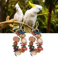 thumbnail image 4 of Bird Chewing Toy, Bird Biting Toy Hanging Relieve Boredom  For Bird Cage Type C, 4 of 8