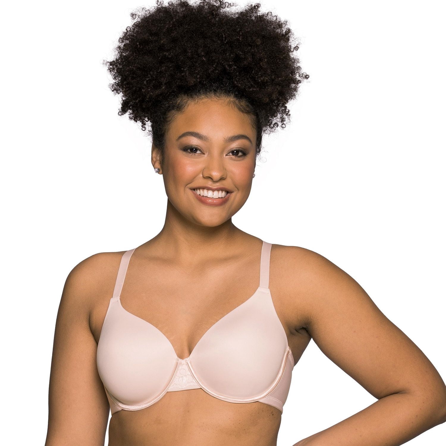 Collection Vanity Fair Radiant - Soutien-gorge à armatures lissant légèrement doublé pour femmes rondes