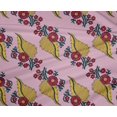 thumbnail image 4 of oneOone Polyester Lycra Fabric Leaves Block Printed Fabric 1 Yard 56 Inch Wide, 4 of 4