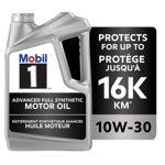 Mobil 1™ Huile de moteur synthétique complète 10W-30, 4.73 L