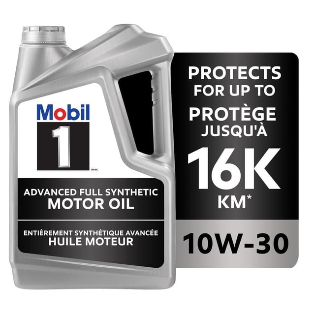 Mobil 1™ Full Synthetic Engine Oil 10W-30, 4.73 L