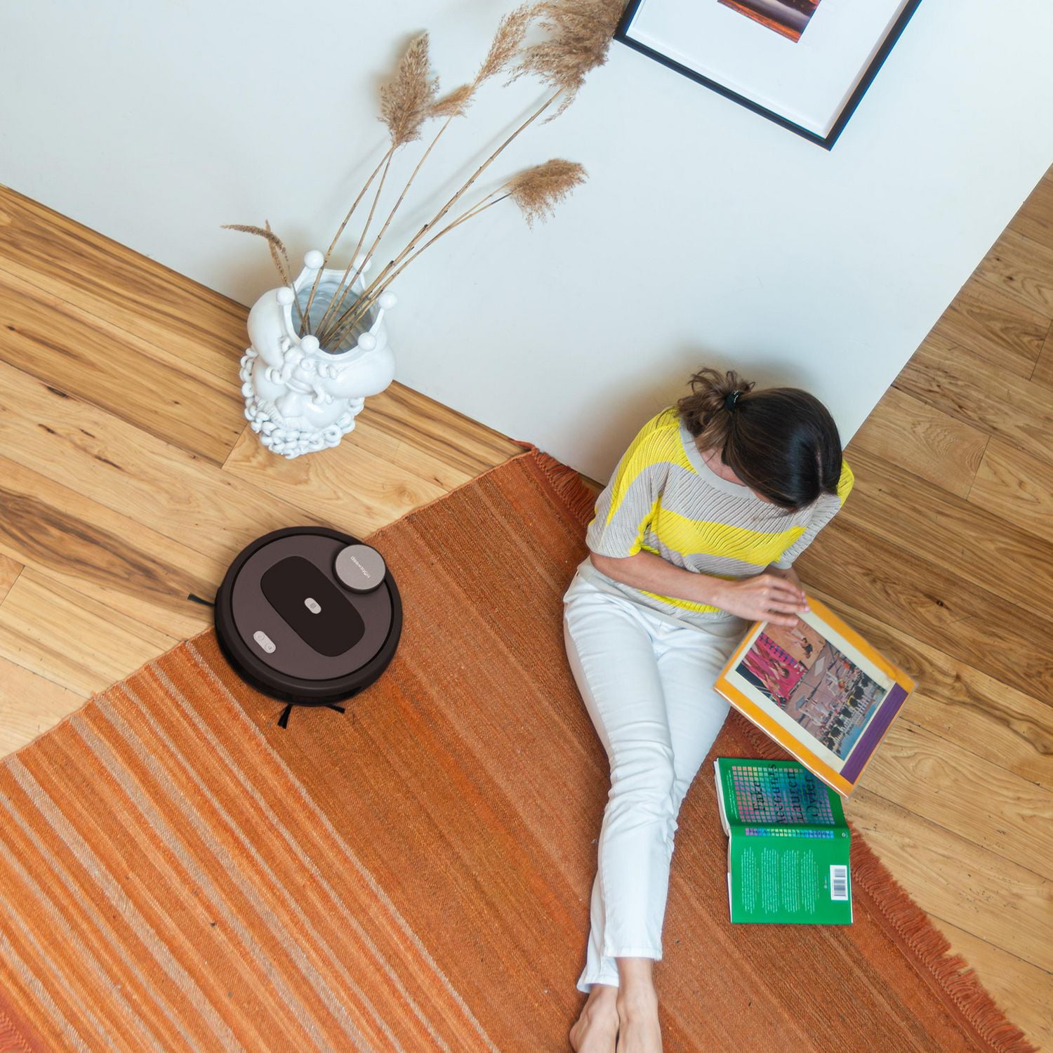 bObsweep PetHair Appetite Wi-Fi Connected Robotic Vacuum and Mop, with Q-SLAM Advanced Mapping Technology