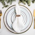 thumbnail image 3 of Brown Jute Napkin Ring - Set of 6, 3 of 4