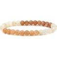 thumbnail image 1 of Bracelet Extensible Unisexe en Perles Rondes de 6 mm en Pierre de Soleil Multicolore Naturelle de Qualité AA 7 Pouces, 1 of 5