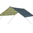 thumbnail image 3 of Waterproof Tent Tarp Travel Useful Canopy Sunshade Tarp Mat Moisture Resistant Multi-functional Shade Sail for Beach Backyard 100*145CM, 3 of 7