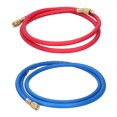 thumbnail image 4 of Refrigerant Charging Hose Fluoride Adding Tube Car Air Conditioning Repair Tool Car AccessoriesFor R410 2Pcs 1.5m, 4 of 13