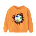 thumbnail image 3 of QIPOPIQ Chandails en Molleton Fille Pull Col Rond Hiver Manches Longues Hauts Chemises Taille 3-14 Ans Vêtements Enfants Liquidation, 3 of 8