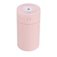 thumbnail image 2 of Portable Mini Humidifier for Bedroom, Office & Nursery - 320ml Cool Mist Humidifier with 2 Spray Modes, Auto Shut-Off, Quiet Operation (<18dB), Color LED Night Light - White, Pink, Black Options, 2 of 6