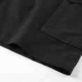 thumbnail image 5 of fartey Men's Plus Size Camo Shorts Multi Pockets Loose Fit Cargo Short Elastic Waist Drawstring Outdoors Pants, Regular Big S-5XL, 5 of 5