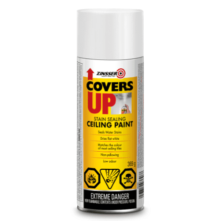 Zinsser Covers up Paint and Primer in White, 369g Aerosol Spray Paint