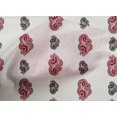 thumbnail image 5 of oneOone Cotton Cambric Magenta Fabric Block Sewing Craft Projects Fabric Prints By Yard 56 Inch Wide, 5 of 5