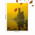 thumbnail image 3 of Qisvanset Ancient Castle Ruins Canvas Print 12x16 Inch Bar Study Decor, 3 of 8