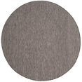 thumbnail image 3 of Safavieh Courtyard Collection CY8521-36621 Black and Beige Indoor,  Outdoor Square Area Rug (6'7" Square), 3 of 5