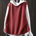 thumbnail image 4 of Women's Solid Color Knitted Vest Loose Large Sized Versatile Coat for Layering over Shirts or Tees, Soft Knit Fabric, 4 of 6