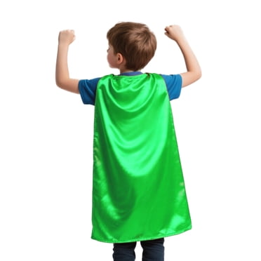 TOPTIE Kids Satin Superhero Capes, Holiday Festival Party Event Costumes and Dress-Up