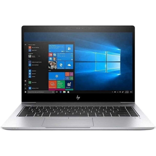 HP EliteBook 840 G5 Ordinateur Portable Remis à Neuf avec Écran FHD de 14 Pouces, Intel UHD Graphics 620, Processeur i7-8650U de 8e Gén., Mémoire DDR4 de 16 Go et Stockage PCIe de 512 Go. design Argenté Léger, Idéal pour un Usage Professionnel, avec Windows 11 Pro, Clavier Rétroéclairé, Caméra Web et ports Polyvalents Incluant USB Type-C et HDMI.