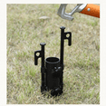thumbnail image 3 of 3PCS Awning Canopy Pole Fixed Tube Ground Bracket Windproof Adjustable Tent Support Pole with Ground Nails, 3 of 8