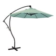 thumbnail image 1 of California Umbrella Parasol Déporté de 9 Pieds en Spectrum Mist, 1 of 4