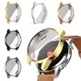 thumbnail image 2 of HEVIRGO 1PC Watch Screen Protector Anti-Drop Scratch Resistant Smartwatch Cases TPU Electroplating Protective Cover Transparent Screen Protector Compatible with Huawei Watch GT2 42mm/46mm, 2 of 10