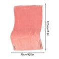 thumbnail image 3 of Tyidzon Throw Blanket Flannel Blanket Air Conditioning Blanket Solid Color Nap Blanket Small Blanket Fleece Wholesale Lamb Wool Cover Blanket Sofa Blanket, 3 of 6