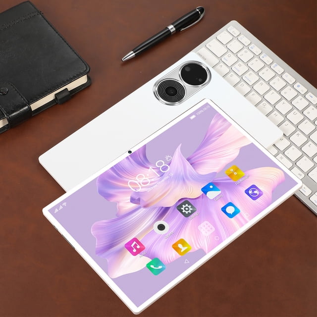 PEONAVET Tablet Pcs Tablet Pcs High Configuration 10.1inch Tablet, 4+32G-thin HD Display (2.4G/5G WiFi, 256G), android Tablet, Learning Game Video Office Tablet, Dual SIM Communication