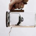 thumbnail image 4 of HAOMONZEN Water Separation Glass Teapot with Wooden Handle Teapot Glass Teapot with Infuser Magical Teapot Glass Glass Teapot with Strainer Filter Teapot with Infusers Deals of the Week Clearance, 4 of 9
