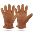 thumbnail image 1 of Clearance! Sweet Home Farm Gloves Full Cowhide Welding Handling High Temperature Plus Cotton A Brown, 1 of 9