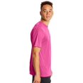 thumbnail image 2 of Hanes Cool DRI TAGLESS Men`s T-Shirt, L, Wow Pink, 2 of 4