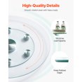 thumbnail image 3 of VEVOR Glass Lazy Susan Turntable Dining Table Centerpiece 24 in Rotating Tray, 3 of 9