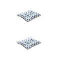 thumbnail image 4 of Wweixi Coussin pour Chaise Carrée - Doux et Confortable Large Gamme d'Utilisations Coussin de Chaise Carré Baleine 2Set, 4 of 6