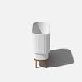 thumbnail image 3 of Veradek Demi Series Raised 30" Long Plastic-Stone Planter - (White/Brown, 1 Pack), 3 of 8