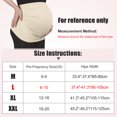 thumbnail image 4 of Vocoste Bandes Ventrales pour Femmes Enceintes G Beige Nylon 2 Pcs, 4 of 6