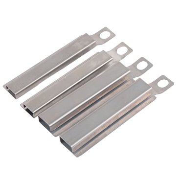 Tube de Gril Durable, Tubes Croisés, Accessoire de Cuisine Argenté Facile à Installer pour Pièces de Gril BBQ de Remplacement