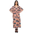 thumbnail image 1 of Moomaya Kaftan pour Femmes, Tenue d'Intérieur de Vacances, Robe Maxi, Robe Africaine pour Femmes - XS-M, 1 of 6