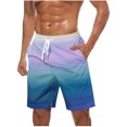 thumbnail image 2 of Weiqiqre Mens Athletic Shorts Swim Trunks Quick Dry Swim Shorts Bathing Suits with Pockets, 2 of 5