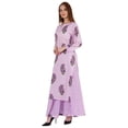 thumbnail image 2 of Phagun Ensemble Kurti et Jupe Ethnique Indien en Coton pour Femmes Tenue de Fête Robe Imprimée Tenue Traditionnelle, 2 of 7
