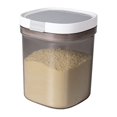 thumbnail image 3 of Airtight Lock Food Container Drop-resistant Durable Sealed Jars for Flour Sugar Pasta Snacks - 1.8L, 3 of 4