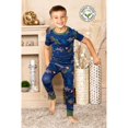 thumbnail image 4 of Pretigez Pyjama pour Garçons en Coton Biologique, Ensemble de Sommeil 2 Pcs, 4 of 8