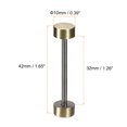 thumbnail image 2 of Unique Bargains 8Pack Métal Sac Sangle Connecter Boucles, 32x42mm Bourse Vis de Fixation Rivets (Bronze Ton), 2 of 7