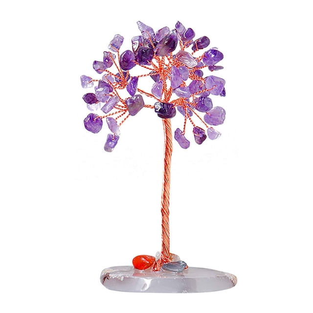 Crystal Tree,Crystal Tree for Positive Energy,Gemstones and Crystals,Feng Shui Tree,Crystal Gifts,Meditation Decor,Chakra Decor