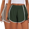 thumbnail image 1 of AherBiu 2pc Womens Shorts Elastic Waist Wide Leg Running Dance Short Loose Workout Athletic Sweat Shorts, 1 of 5