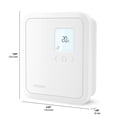 thumbnail image 2 of Stelpro Non-Programmable Electronic Thermostat for Baseboards and Convectors, Accurate Temperature Control, Energy Efficient - 2500W/240V - White (ST252NP - 2500W), 2 of 12