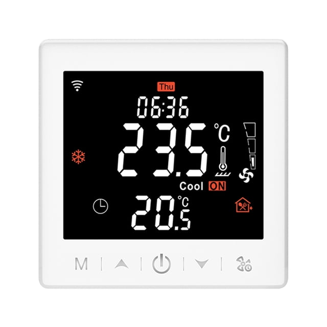 Labymos Floor Heating & Fan Coil for 2 Pipe System Thermostat WIFI/485 Modbus with Application