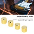 thumbnail image 4 of Electric Guitar Knobs, 4Pcs Metal Electric Guitar Knob Set With Volume And Tone Control For Most Guitars, 4 of 8