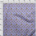 thumbnail image 3 of oneOone Rayon Medium Purple Fabric Floral Retro Craft Projects Decor Fabric Printed By The Yard 56 Inch Wide, 3 of 5