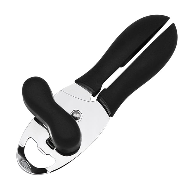 Stainless Opener Lid Kitchen Multifunction Tool for Effortless Can and Lid Opening— Steel Construction for Household Dining and Bar Use