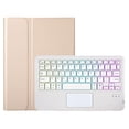 thumbnail image 5 of Touchpad Keyboard Case Funda For Tablet Lenovo Tab M10 HD 2nd Gen 10.1 TB-X306X X306F Rainbow Backlight Keyboard Cover Mouse black touch keycase Portuguese, 5 of 5