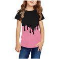 thumbnail image 1 of DPTALR Garçons Filles T-Shirts de Pâques Manches Courtes Haut Graphique Amusant 3-14 Ans, 1 of 5