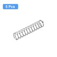 thumbnail image 3 of Unique Bargains Compression Spring, 5 Pack 304 Stainless Steel, 8mm OD, 0.8mm Wire, 40mm Length, 3 of 6
