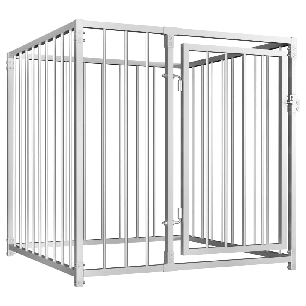 vidaXL Chenil Extérieur pour Chien 100x100x100 cm